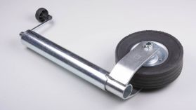 Atbalsta ritenis ar gumijas apdari