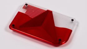 Aizmugurējā luktura 830 rezerves stikls