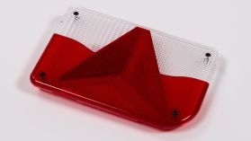 Aizmugurējā luktura 830 rezerves stikls