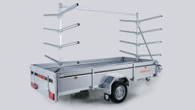 Kanoe un kajaku transportēšanas statīvs