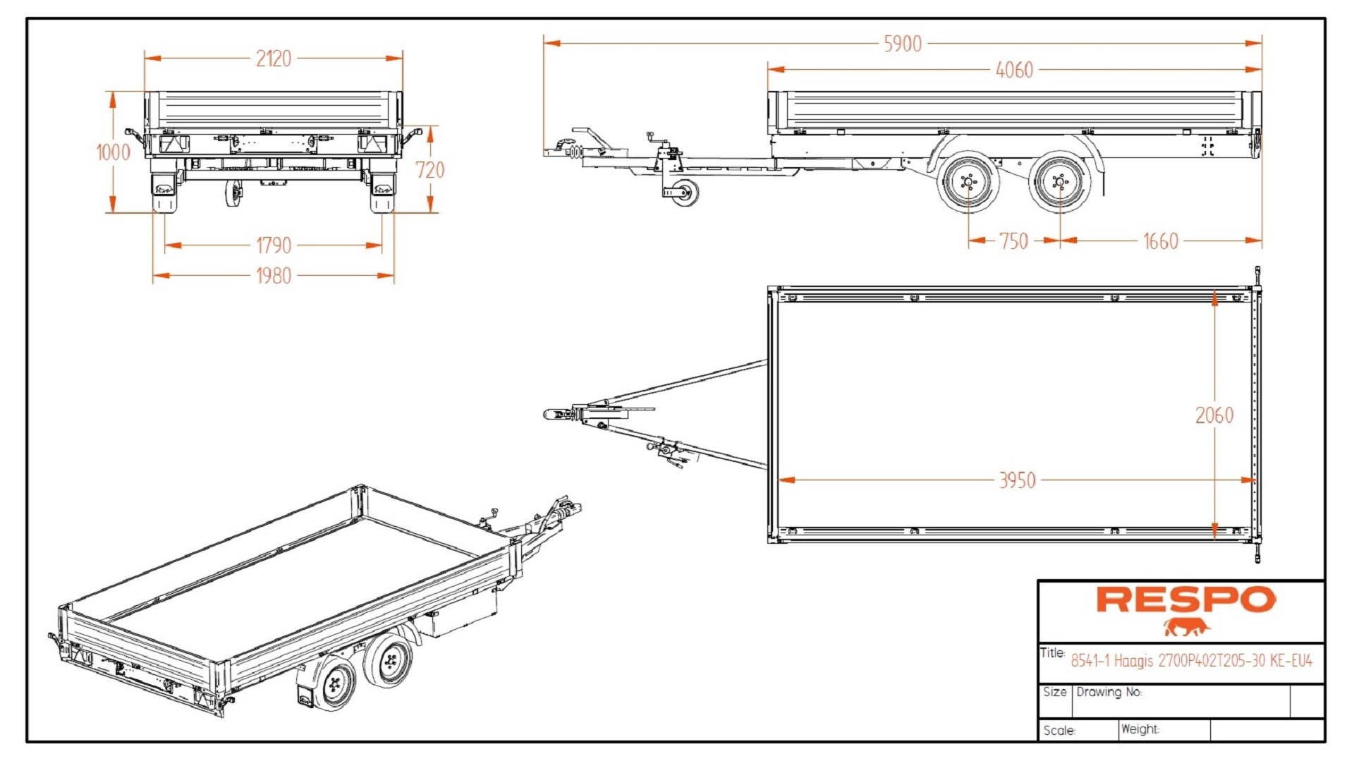 2700P402T205 Platforma (ar piederumiem)