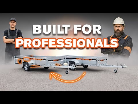 Respo Strongline Plus – Heavy-Duty Box Trailer for Professionals